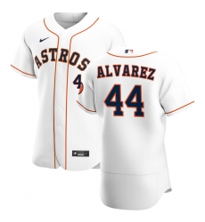 Men Houston Astros 44 Yordan Alvarez Men Nike White Home 2020 Flex Base Player MLB Jersey Men Houston Astros 44 Yordan Alvarez Men Nike White Home 2020 Flex Base Player MLB Jersey
