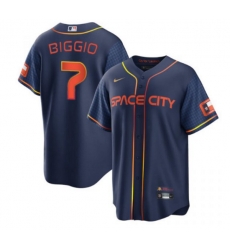 Men Houston Astros 7 Craig Biggio 2022 Navy City Connect Cool Base Stitched jersey Men Houston Astros 7 Craig Biggio 2022 Navy City Connect Cool Base Stitched jersey
