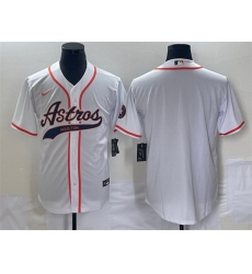 Men Houston Astros Blank White Cool Base Stitched Baseball Jersey Men Houston Astros Blank White Cool Base Stitched Baseball Jersey