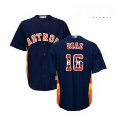 Mens Houston Astros 16 Aledmys Diaz Authentic Navy Blue Team Logo Fashion Cool Base Baseball Jersey Mens Houston Astros 16 Aledmys Diaz Authentic Navy Blue Team Logo Fashion Cool Base Baseball Jersey