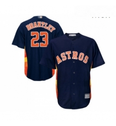 Mens Houston Astros 23 Michael Brantley Replica Navy Blue Alternate Cool Base Baseball Jersey Mens Houston Astros 23 Michael Brantley Replica Navy Blue Alternate Cool Base Baseball Jersey