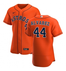 Men's Houston Astros #44 Yordan Alvarez Nike Orange Alternate 2020 Authentic Team MLB Jersey Men's Houston Astros #44 Yordan Alvarez Nike Orange Alternate 2020 Authentic Team MLB Jersey