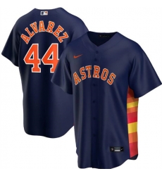 Men's Houston Astros Navy #44 Yordan Alvarez Cool Base Stitched MLB Jersey Men's Houston Astros Navy #44 Yordan Alvarez Cool Base Stitched MLB Jersey