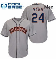 Mens Majestic Houston Astros 24 Jimmy Wynn Replica Grey Road Cool Base MLB Jersey Mens Majestic Houston Astros 24 Jimmy Wynn Replica Grey Road Cool Base MLB Jersey