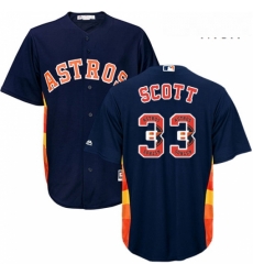 Mens Majestic Houston Astros 33 Mike Scott Authentic Navy Blue Team Logo Fashion Cool Base MLB Jersey Mens Majestic Houston Astros 33 Mike Scott Authentic Navy Blue Team Logo Fashion Cool Base MLB Jersey