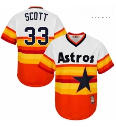 Mens Majestic Houston Astros 33 Mike Scott Replica Orange Cooperstown MLB Jersey Mens Majestic Houston Astros 33 Mike Scott Replica Orange Cooperstown MLB Jersey