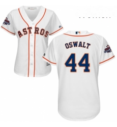 Womens Majestic Houston Astros 44 Roy Oswalt Replica White Home 2017 World Series Champions Cool Base MLB Jersey Womens Majestic Houston Astros 44 Roy Oswalt Replica White Home 2017 World Series Champions Cool Base MLB Jersey