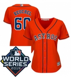 Womens Majestic Houston Astros 60 Dallas Keuchel Orange Alternate Cool Base Sitched 2019 World Series Patch Jersey Womens Majestic Houston Astros 60 Dallas Keuchel Orange Alternate Cool Base Sitched 2019 World Series Patch Jersey