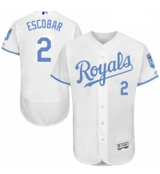 Mens Majestic Kansas City Royals 2 Alcides Escobar Authentic White 2016 Fathers Day Fashion Flex Base Jerseys Mens Majestic Kansas City Royals 2 Alcides Escobar Authentic White 2016 Fathers Day Fashion Flex Base Jerseys