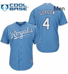Mens Majestic Kansas City Royals 4 Alex Gordon Replica Light Blue Alternate 1 Cool Base MLB Jersey Mens Majestic Kansas City Royals 4 Alex Gordon Replica Light Blue Alternate 1 Cool Base MLB Jersey
