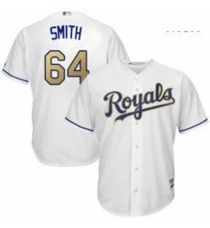 Mens Majestic Kansas City Royals 64 Burch Smith Replica White Home Cool Base MLB Jersey Mens Majestic Kansas City Royals 64 Burch Smith Replica White Home Cool Base MLB Jersey