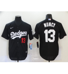 Dodgers 13 Max Muncy Black 2020 Nike Cool Base Jersey Dodgers 13 Max Muncy Black 2020 Nike Cool Base Jersey