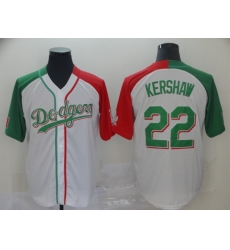 Dodgers 22 Clayton Kershaw White Mexican Heritage Culture Night Jersey Mexico Dodgers 22 Clayton Kershaw White Mexican Heritage Culture Night Jersey Mexico