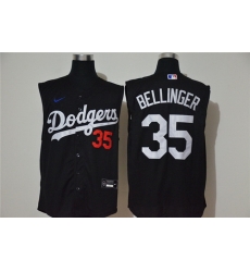 Dodgers 35 Cody Bellinger Black Nike Cool Base Sleeveless Jersey Dodgers 35 Cody Bellinger Black Nike Cool Base Sleeveless Jersey