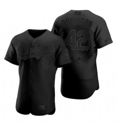 Dodgers 42 Jackie Robinson Black Nike Flexbase Fashion Jersey Dodgers 42 Jackie Robinson Black Nike Flexbase Fashion Jersey