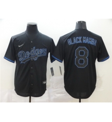 Dodgers 8 Manny Machado Black Shadow 2020 Nike Cool Base Jersey Dodgers 8 Manny Machado Black Shadow 2020 Nike Cool Base Jersey