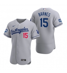 Men Los Angeles Dodgers 15 Austin Barnes Gray 2020 World Series Champions Flex Base Jersey Men Los Angeles Dodgers 15 Austin Barnes Gray 2020 World Series Champions Flex Base Jersey