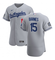 Men Los Angeles Dodgers 15 Austin Barnes Men Nike Gray Road 2020 World Series Bound Flex Base Team MLB Jersey Men Los Angeles Dodgers 15 Austin Barnes Men Nike Gray Road 2020 World Series Bound Flex Base Team MLB Jersey
