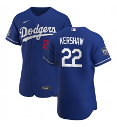 Men Los Angeles Dodgers 22 Clayton Kershaw Men Nike Royal Alternate 2020 World Series Bound Flex Base Player MLB Jersey Men Los Angeles Dodgers 22 Clayton Kershaw Men Nike Royal Alternate 2020 World Series Bound Flex Base Player MLB Jersey