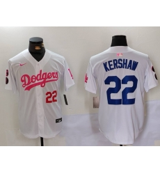 Men Los Angeles Dodgers 22 Clayton Kershaw White Pink Vin 26 Kobe Patch Stitched Baseball Jerseys Men Los Angeles Dodgers 22 Clayton Kershaw White Pink Vin 26 Kobe Patch Stitched Baseball Jerseys
