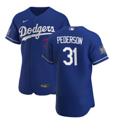 Men Los Angeles Dodgers 31 Joc Pederson Men Nike Royal Alternate 2020 World Series Bound Flex Base Player MLB Jersey Men Los Angeles Dodgers 31 Joc Pederson Men Nike Royal Alternate 2020 World Series Bound Flex Base Player MLB Jersey