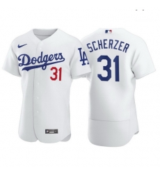 Men Los Angeles Dodgers 31 Max Scherzer Men Nike White Home 2020 World Series Champions Authentic Player MLB Jersey Men Los Angeles Dodgers 31 Max Scherzer Men Nike White Home 2020 World Series Champions Authentic Player MLB Jersey