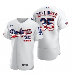 Men Los Angeles Dodgers 35 Cody Bellinger Men Nike White Fluttering USA Flag Limited Edition Flex Base MLB Jersey Men Los Angeles Dodgers 35 Cody Bellinger Men Nike White Fluttering USA Flag Limited Edition Flex Base MLB Jersey