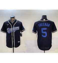 Men Los Angeles Dodgers 5 Freddie Freeman Black 2024 World Series Cool Base Stitched Baseball Jersey 3 Men Los Angeles Dodgers 5 Freddie Freeman Black 2024 World Series Cool Base Stitched Baseball Jersey 3