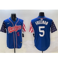 Men Los Angeles Dodgers 5 Freddie Freeman Royal Limited Stitched Baseball Jersey Men Los Angeles Dodgers 5 Freddie Freeman Royal Limited Stitched Baseball Jersey
