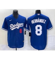 Men Los Angeles Dodgers 8 Enrique Hern E1ndez Blue Cool Base Stitched Baseball Jersey Men Los Angeles Dodgers 8 Enrique Hern E1ndez Blue Cool Base Stitched Baseball Jersey
