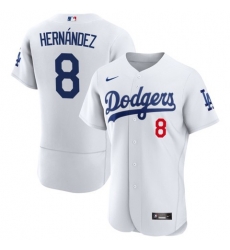 Men Los Angeles Dodgers 8 Enrique Hern E1ndez White Flex Base Stitched Baseball Jersey Men Los Angeles Dodgers 8 Enrique Hern E1ndez White Flex Base Stitched Baseball Jersey