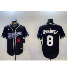 Men Los Angeles Dodgers 8 Enrique Hernandez Black 2024 World Series Cool Base Stitched Baseball Jersey 5 Men Los Angeles Dodgers 8 Enrique Hernandez Black 2024 World Series Cool Base Stitched Baseball Jersey 5