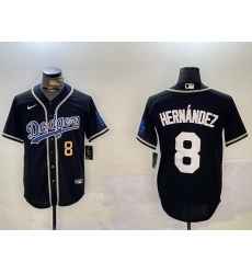 Men Los Angeles Dodgers 8 Enrique Hernandez Black 2024 World Series Cool Base Stitched Baseball Jersey 7 Men Los Angeles Dodgers 8 Enrique Hernandez Black 2024 World Series Cool Base Stitched Baseball Jersey 7