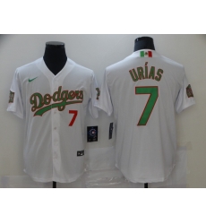 Men Los Angeles Dodgers Mexican 7 Julio Urias World Series Jersey Men Los Angeles Dodgers Mexican 7 Julio Urias World Series Jersey
