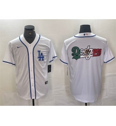 Men Los Angeles Dodgers Team Big Logo White Cool Base Stitched Baseball Jersey Men Los Angeles Dodgers Team Big Logo White Cool Base Stitched Baseball Jersey