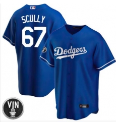Men Nike Los Angeles Dodgers 67 Vin Scully Blue Cool Base Stitched MLB Jersey Men Nike Los Angeles Dodgers 67 Vin Scully Blue Cool Base Stitched MLB Jersey