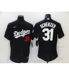 Men's Los Angeles Dodgers #31 Mike Piazza Black Elite Nike Jersey Men's Los Angeles Dodgers #31 Mike Piazza Black Elite Nike Jersey