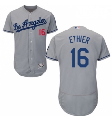Mens Majestic Los Angeles Dodgers 16 Andre Ethier Grey Flexbase Authentic Collection MLB Jersey Mens Majestic Los Angeles Dodgers 16 Andre Ethier Grey Flexbase Authentic Collection MLB Jersey