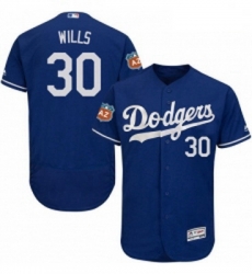 Mens Majestic Los Angeles Dodgers 30 Maury Wills Royal Blue Flexbase Authentic Collection MLB Jersey Mens Majestic Los Angeles Dodgers 30 Maury Wills Royal Blue Flexbase Authentic Collection MLB Jersey