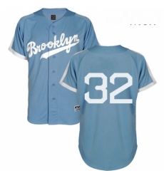 Mens Majestic Los Angeles Dodgers 32 Sandy Koufax Authentic Light Blue Cooperstown MLB Jersey Mens Majestic Los Angeles Dodgers 32 Sandy Koufax Authentic Light Blue Cooperstown MLB Jersey