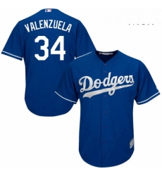 Mens Majestic Los Angeles Dodgers 34 Fernando Valenzuela Authentic Royal Blue Alternate Cool Base MLB Jersey Mens Majestic Los Angeles Dodgers 34 Fernando Valenzuela Authentic Royal Blue Alternate Cool Base MLB Jersey