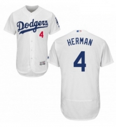 Mens Majestic Los Angeles Dodgers 4 Babe Herman White Home Flex Base Authentic Collection MLB Jersey Mens Majestic Los Angeles Dodgers 4 Babe Herman White Home Flex Base Authentic Collection MLB Jersey