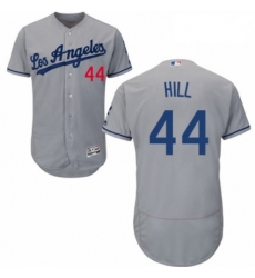 Mens Majestic Los Angeles Dodgers 44 Rich Hill Grey Road Flex Base Authentic Collection MLB Jersey Mens Majestic Los Angeles Dodgers 44 Rich Hill Grey Road Flex Base Authentic Collection MLB Jersey