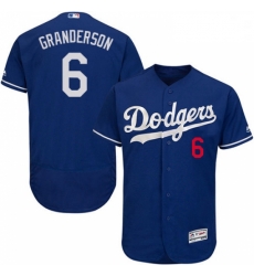 Mens Majestic Los Angeles Dodgers 6 Curtis Granderson Royal Blue Flexbase Authentic Collection MLB Jersey Mens Majestic Los Angeles Dodgers 6 Curtis Granderson Royal Blue Flexbase Authentic Collection MLB Jersey
