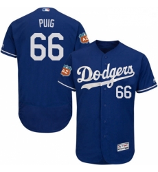 Mens Majestic Los Angeles Dodgers 66 Yasiel Puig Royal Blue Flexbase Authentic Collection MLB Jersey Mens Majestic Los Angeles Dodgers 66 Yasiel Puig Royal Blue Flexbase Authentic Collection MLB Jersey