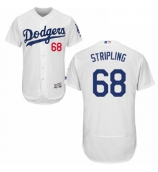 Mens Majestic Los Angeles Dodgers 68 Ross Stripling White Home Flex Base Authentic Collection MLB Jersey Mens Majestic Los Angeles Dodgers 68 Ross Stripling White Home Flex Base Authentic Collection MLB Jersey