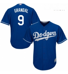 Mens Majestic Los Angeles Dodgers 9 Yasmani Grandal Authentic Royal Blue Alternate Cool Base MLB Jersey Mens Majestic Los Angeles Dodgers 9 Yasmani Grandal Authentic Royal Blue Alternate Cool Base MLB Jersey
