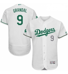 Mens Majestic Los Angeles Dodgers 9 Yasmani Grandal White Celtic Flexbase Authentic Collection MLB Jersey Mens Majestic Los Angeles Dodgers 9 Yasmani Grandal White Celtic Flexbase Authentic Collection MLB Jersey