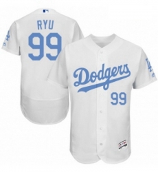 Mens Majestic Los Angeles Dodgers 99 Hyun Jin Ryu Authentic White 2016 Fathers Day Fashion Flex Base Jersey Mens Majestic Los Angeles Dodgers 99 Hyun Jin Ryu Authentic White 2016 Fathers Day Fashion Flex Base Jersey