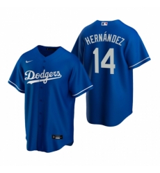 Mens Nike Los Angeles Dodgers 14 Enrique Hernandez Royal Alternate Stitched Baseball Jerse Mens Nike Los Angeles Dodgers 14 Enrique Hernandez Royal Alternate Stitched Baseball Jerse